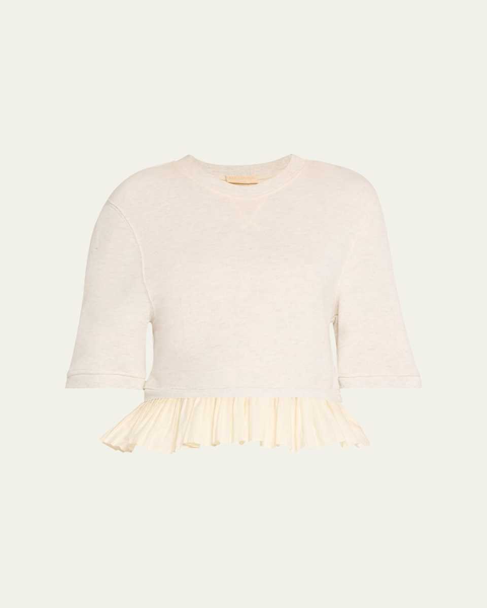 Harper Knit Peplum Top